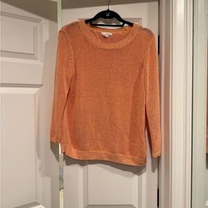 Club Monaco large creamsicle sweater